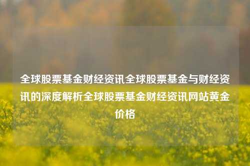 全球股票基金财经资讯全球股票基金与财经资讯的深度解析全球股票基金财经资讯网站黄金价格