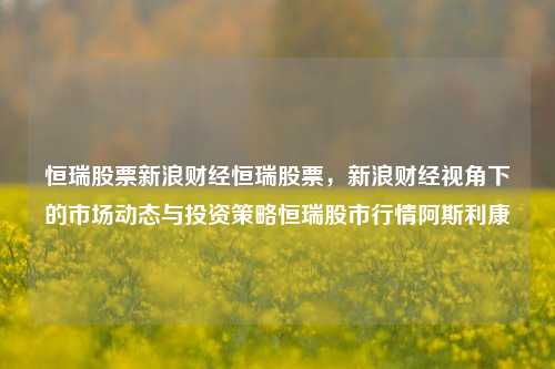 恒瑞股票新浪财经恒瑞股票，新浪财经视角下的市场动态与投资策略恒瑞股市行情阿斯利康