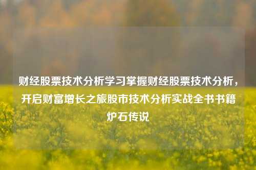 财经股票技术分析学习掌握财经股票技术分析，开启财富增长之旅股市技术分析实战全书书籍炉石传说