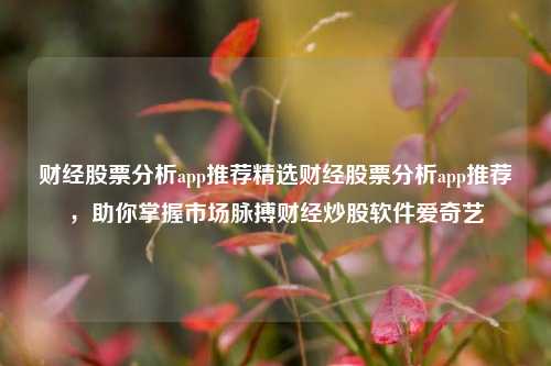 财经股票分析app推荐精选财经股票分析app推荐，助你掌握市场脉搏财经炒股软件爱奇艺